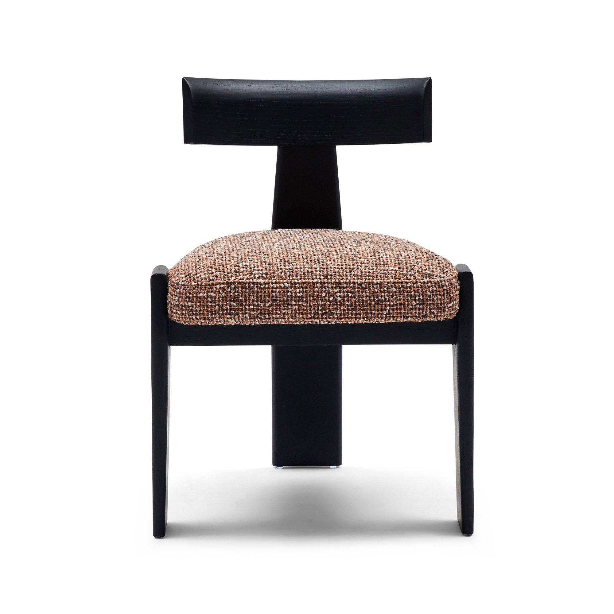 Esra Dining Chair Burnt Sienna Black - Image 4