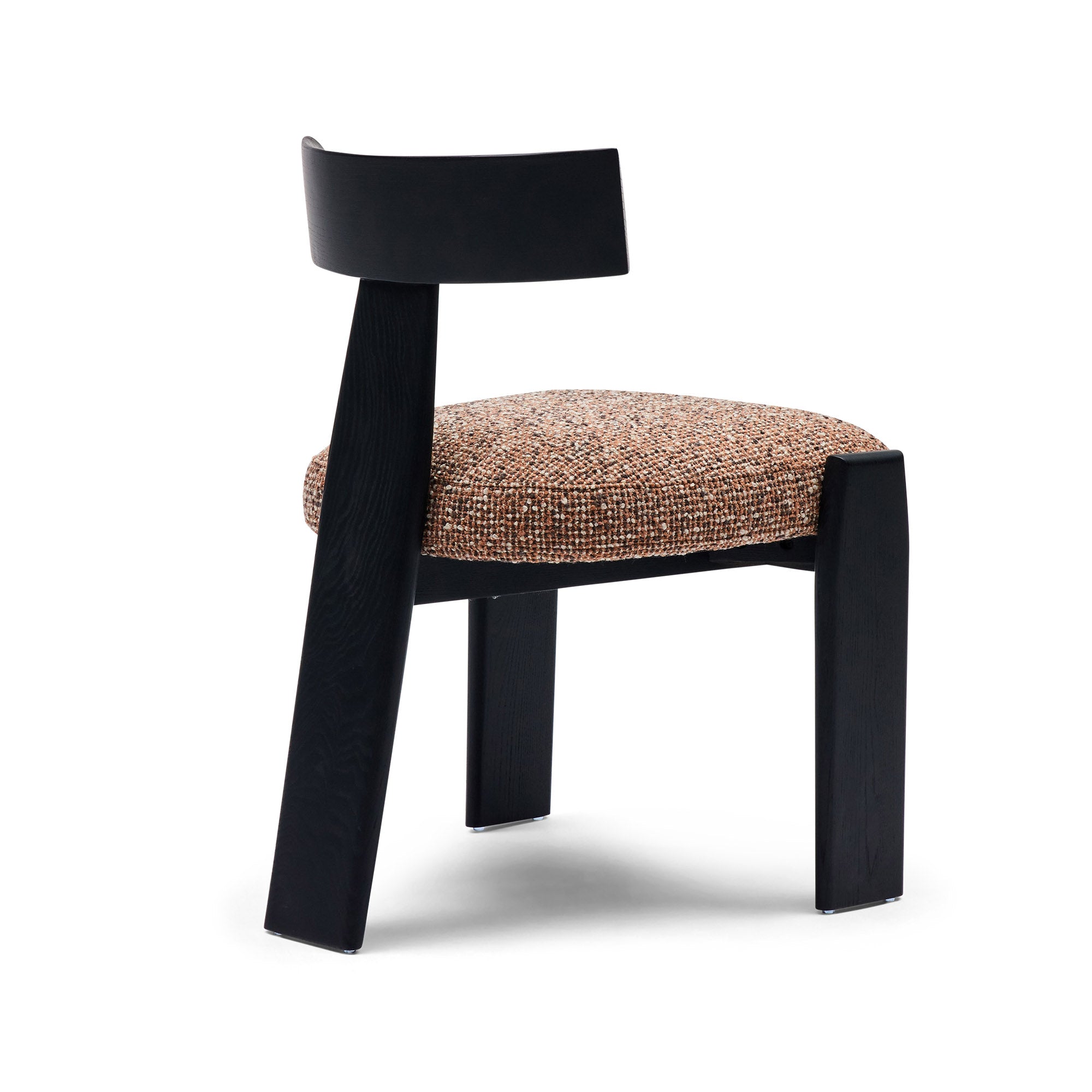 Esra Dining Chair Burnt Sienna Black - Image 6