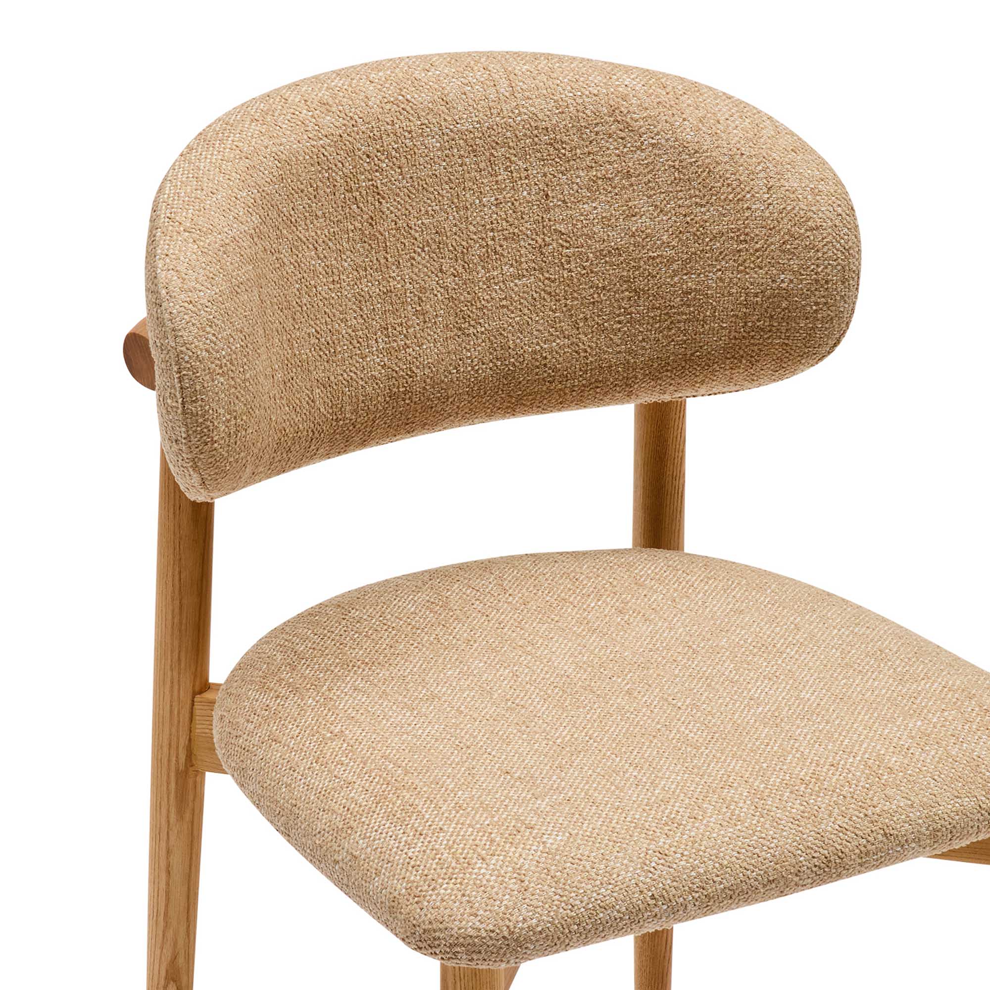 Nola Dining Chair Wheat Beige Natural - Image 5