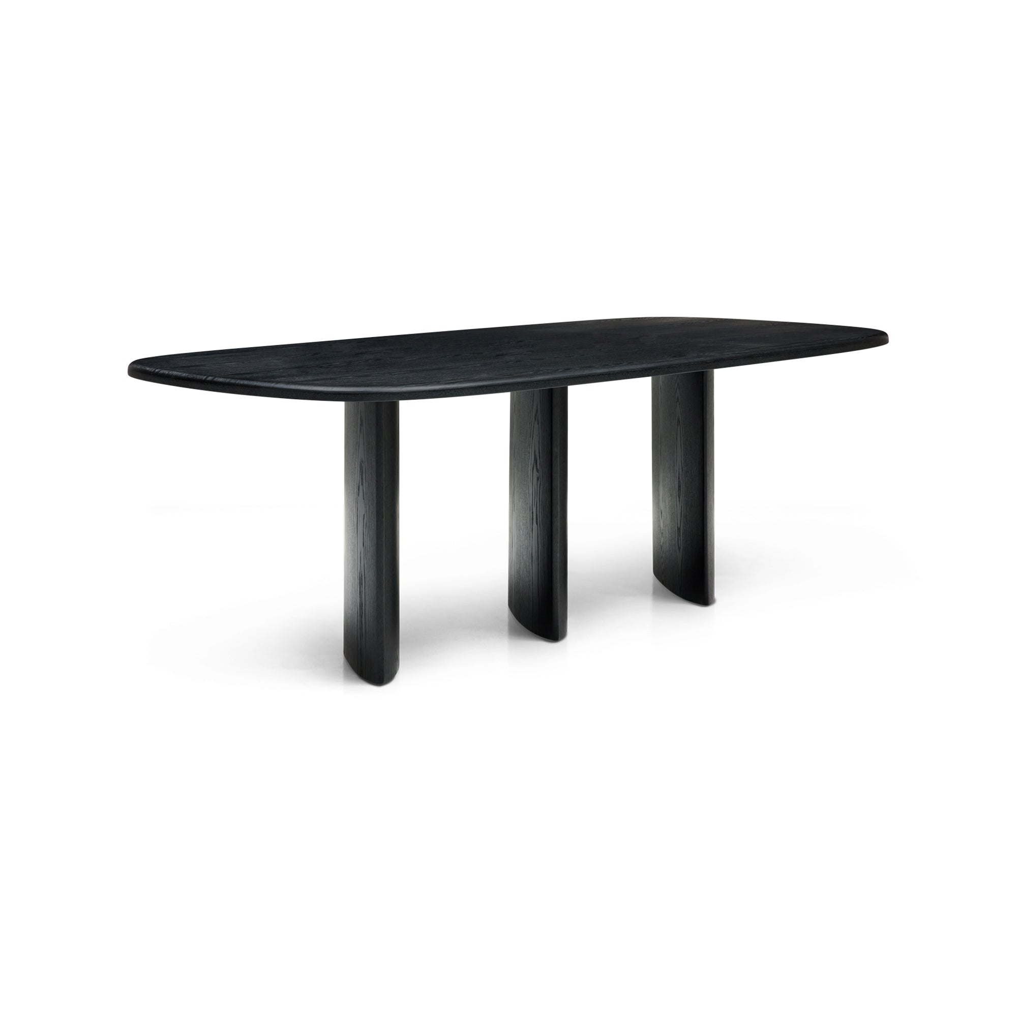 Halo Dining Table Black Ash - Image 3