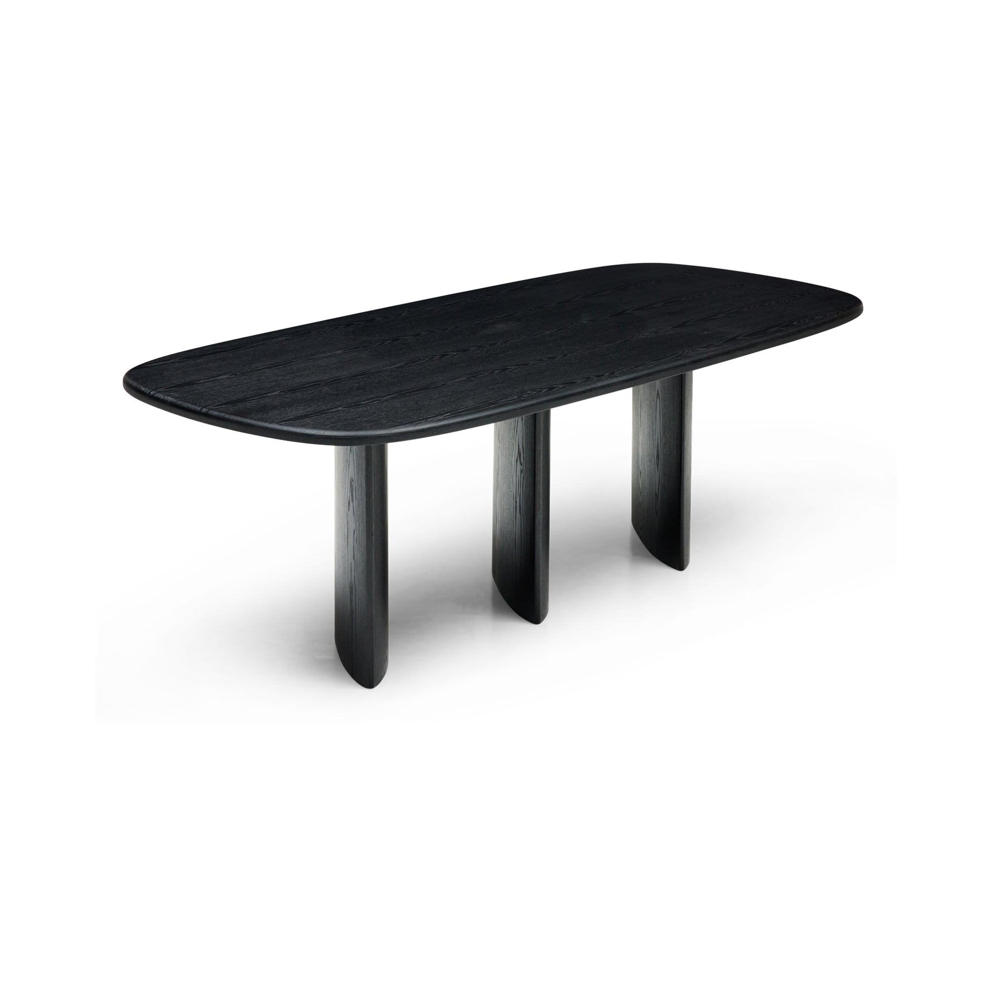 Halo Dining Table Black Ash - Image 4
