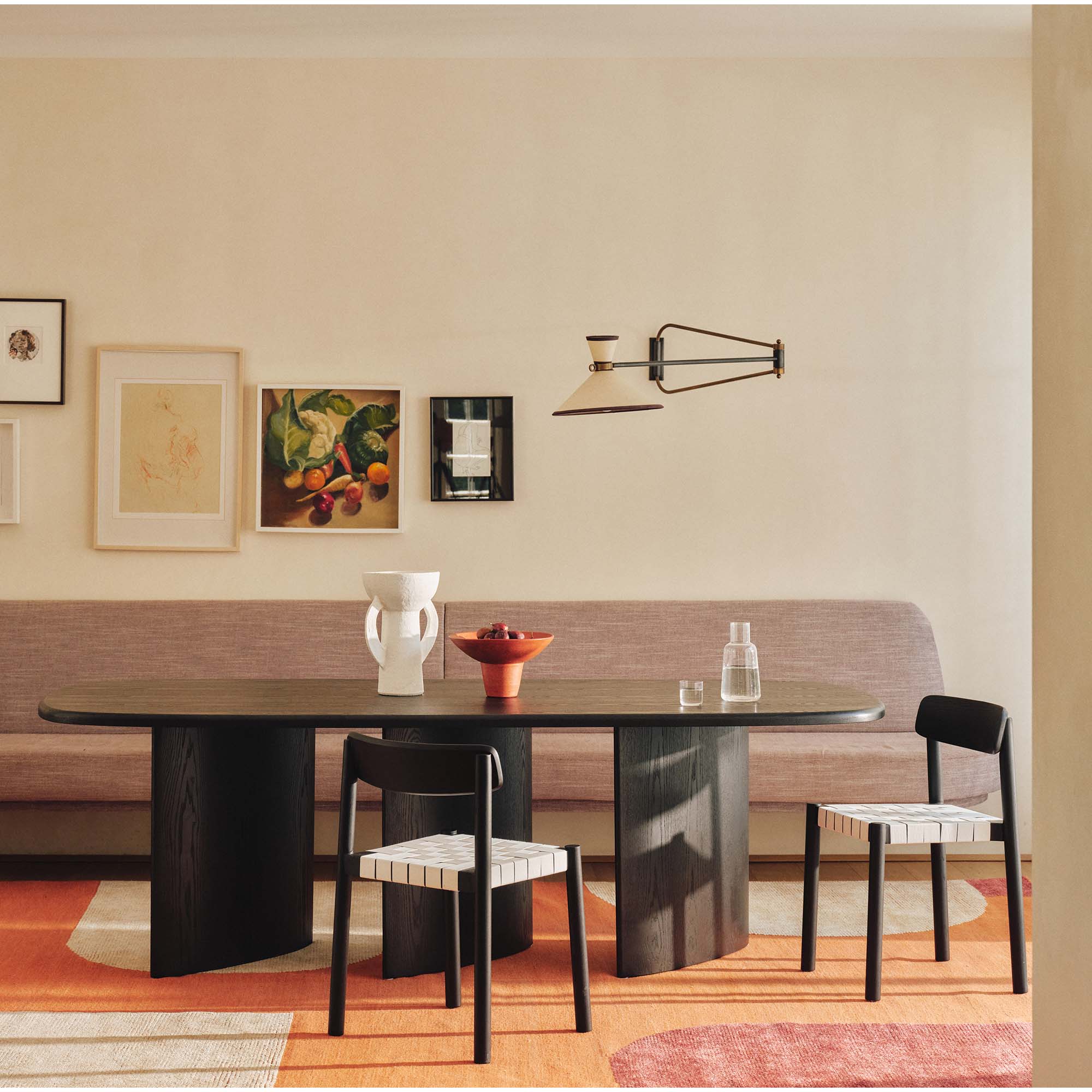 Halo Dining Table Black Ash - Image 2
